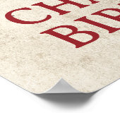 Poster Cimier de Poudlard Harry Potter Anniversaire (Coin)