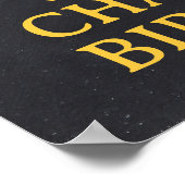 Poster Cimier de Poudlard Harry Potter Anniversaire (Coin)