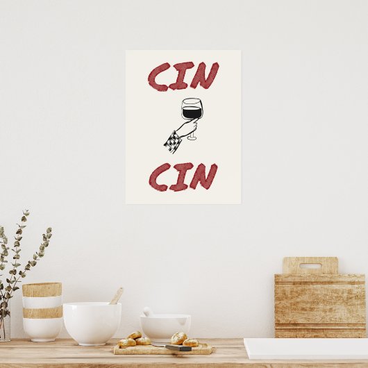 Poster Cin (Cuisine)