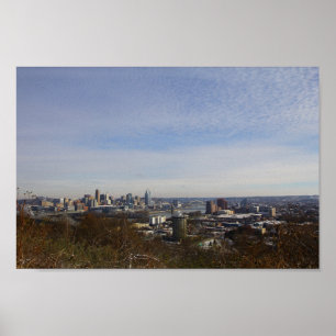 Poster Cincinnati, OH et le nord du Kentucky