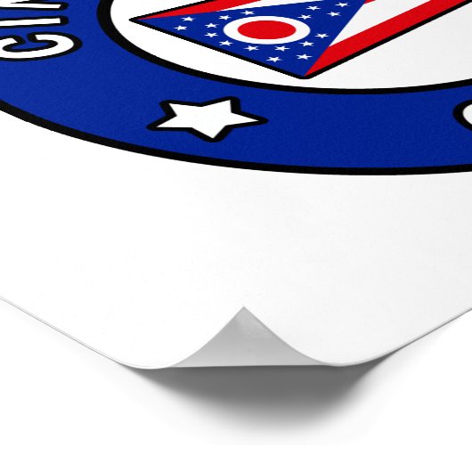 Poster Cincinnati Ohio (Coin)