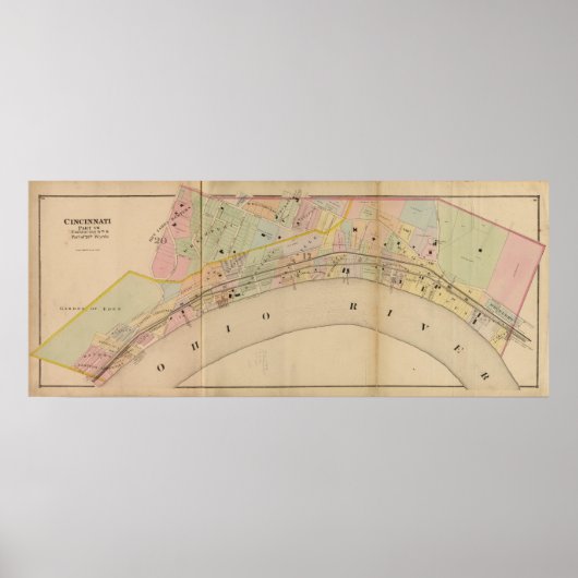 Poster Cincinnati, Ohio 5 (Devant)