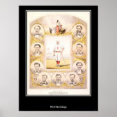 Poster Cincinnati Red Stockings 1869 (Devant)