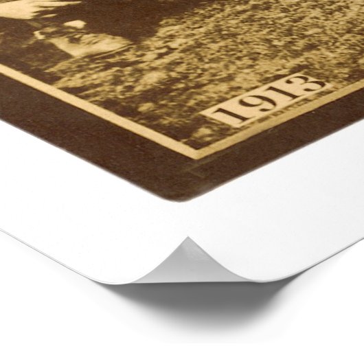 Poster Cincinnati Reds Baseball 1913 (Coin)