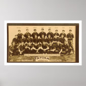 Poster Cincinnati Reds Baseball 1913 (Devant)