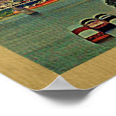 Poster Cincinnati Vintage voyage de l'Ohio (Coin)