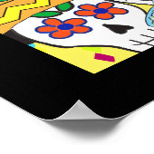 Poster Cinco de Mayo Crâne à sucre Imprimer (Coin)