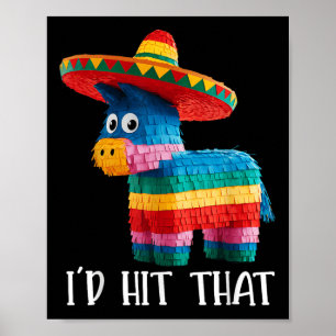 Poster Cinco De Mayo Des Idées Drôle J'Ai Touché Que Pina