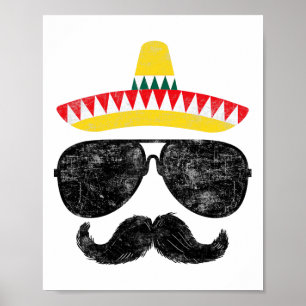 Poster Cinco De Mayo Fête Chemises Drôle Cinco De Mayo Mu