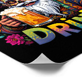 Poster Cinco De Mayo Fiesta Funny Mexicain Cinco De Drink (Coin)