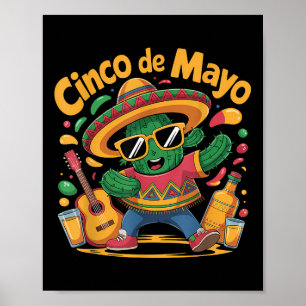 Poster Cinco De Mayo Fiesta Party 5 De Mayo Funny Mexicai