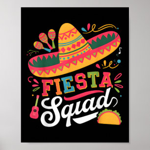 Poster Cinco De Mayo Fiesta Squad Famille A