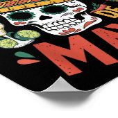 Poster Cinco De Mayo Funny Camisa Mexicaine Sombrero Fies (Coin)