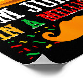 Poster Cinco De Mayo Je suis Juan dans un million de somb (Coin)