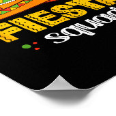 Poster Cinco de mayo pour femmes fiesta squad (Coin)