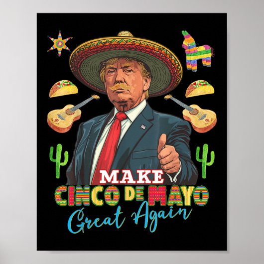 Poster Cinco De Mayo Rendre Le Cinco De Mayo Grand (Devant)