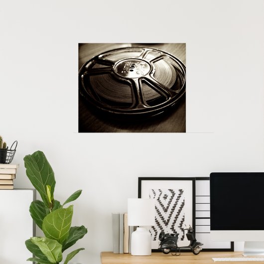 Poster Cinéma (Bureau à domicile)