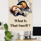 Poster Cinéma comique vintage (Bureau à domicile)