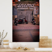 Poster Cinéma sicilien (Cuisine)