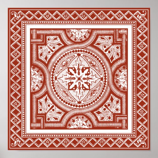 Poster Cinnabar Woodblock IV (Devant)