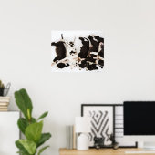 Poster Cinq chiots Harlequin Great Dane dormant (Bureau à domicile)