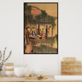 Poster Cinq dames chinoises (Cuisine)