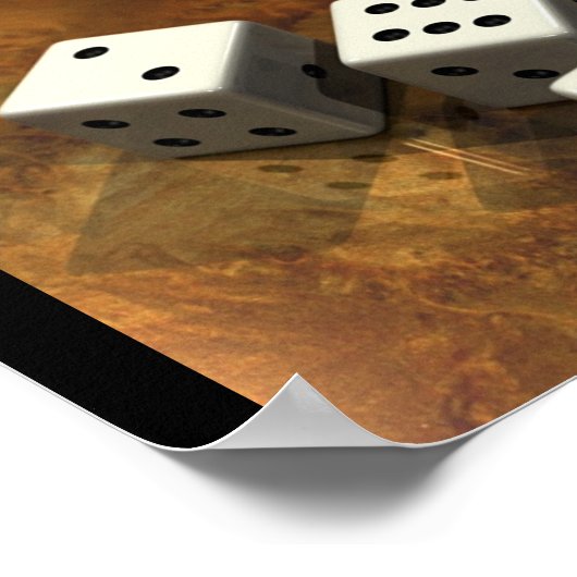 Poster Cinq dés (Coin)