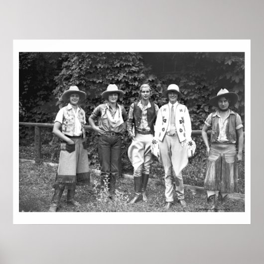 Poster Cinq femmes au ranch des mecs (Devant)
