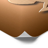Poster Cinq Kokopellis Brown (Coin)