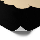 Poster Cinq lamas amusantes (Coin)