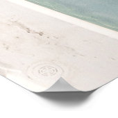 Poster Cinq personnes nageant dans la piscine (Coin)