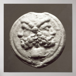 Poster Cinq pièces représentant Janus, Jupiter