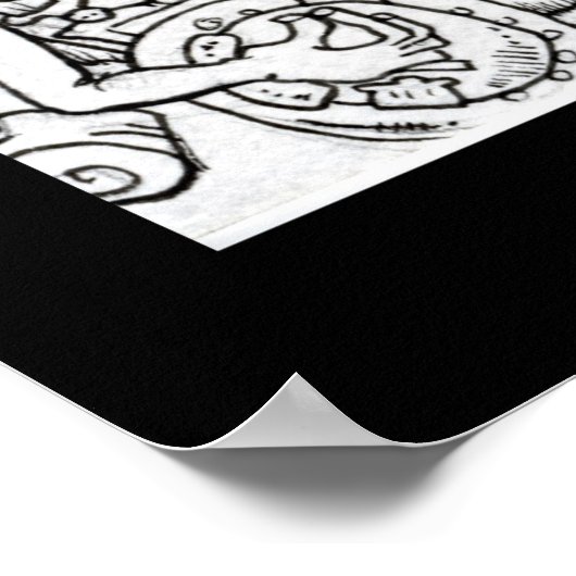 Poster Cinq rameurs (Coin)