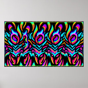 Poster Cinq Regards - Ken Gage Abstrait