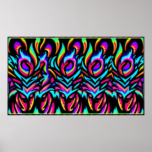 Poster Cinq Regards - Ken Gage Abstrait (Devant)