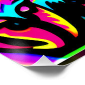 Poster Cinq Regards - Ken Gage Abstrait (Coin)