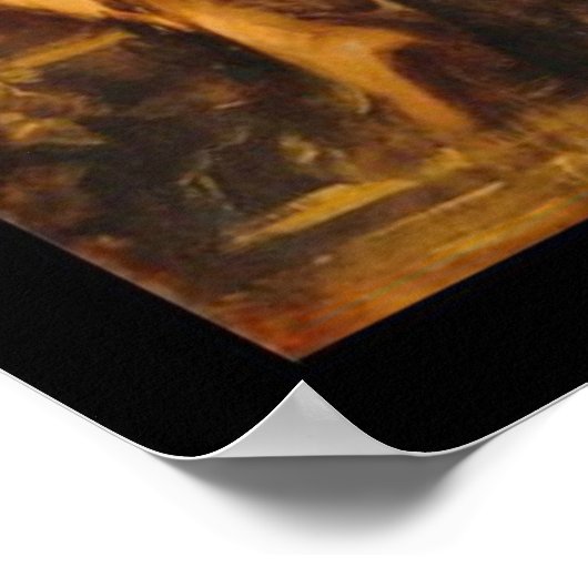 Poster Cinq sens 1872 (Coin)