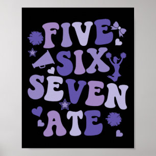 Poster Cinq Six Sept Mange Éclat Meneneuse de Claque Femm