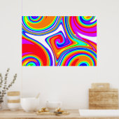 Poster Cinq torrents de couleurs (Cuisine)