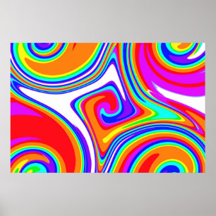 Poster Cinq torrents de couleurs