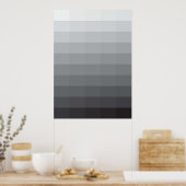 Poster Cinquante nuances de gris (Cuisine)