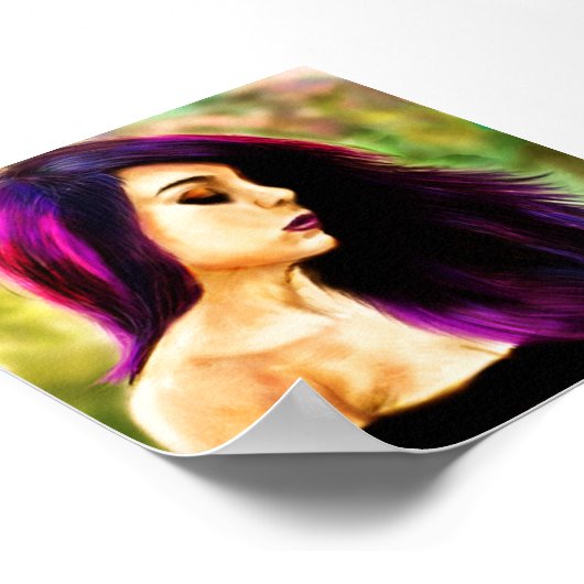 Poster Cinquante Nuances De Violet (Coin)