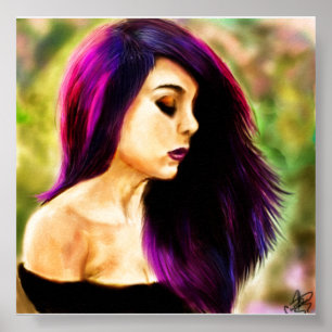 Poster Cinquante Nuances De Violet