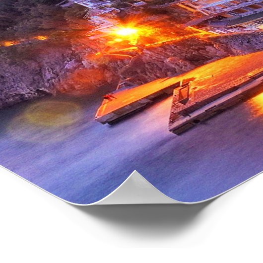 Poster Cinque Terre, Italie (Coin)