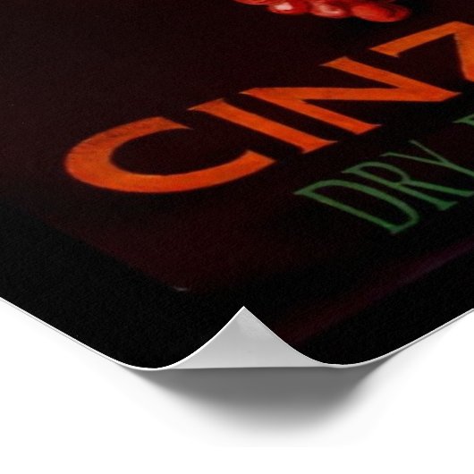 Poster Cinzano (Coin)