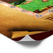 POSTER CIOTS DE RENAISSANCE ANTIQUE 10/LA ROUE DE FORTUNE (Coin)