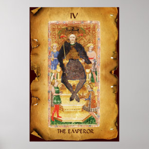 POSTER CIOTS DE RENAISSANCE ANTIQUE 4 / L'EMPEREUR