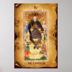 POSTER CIOTS DE RENAISSANCE ANTIQUE 4 / L'EMPEREUR