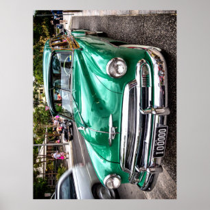 Poster Circa 1951 Chevrolet, Stationwagon de luxe en vert