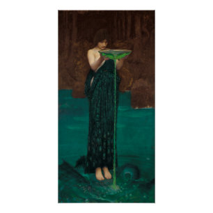 Poster Circe Invidiosa par John William Waterhouse